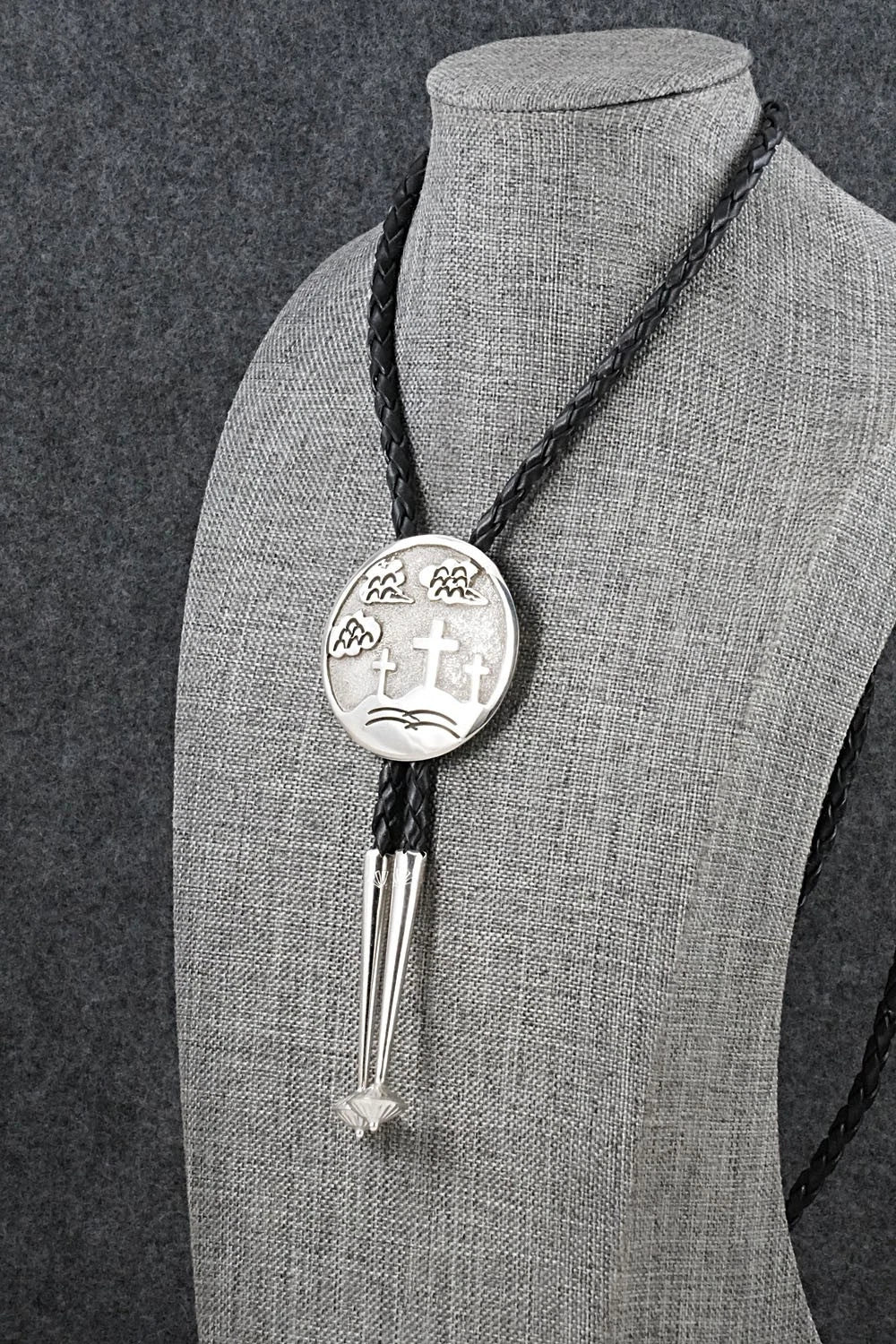 Sterling Silver Bolo Tie - Roger John