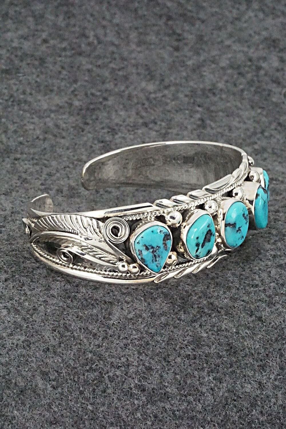 Turquoise & Sterling Silver Bracelet - Davey Morgan