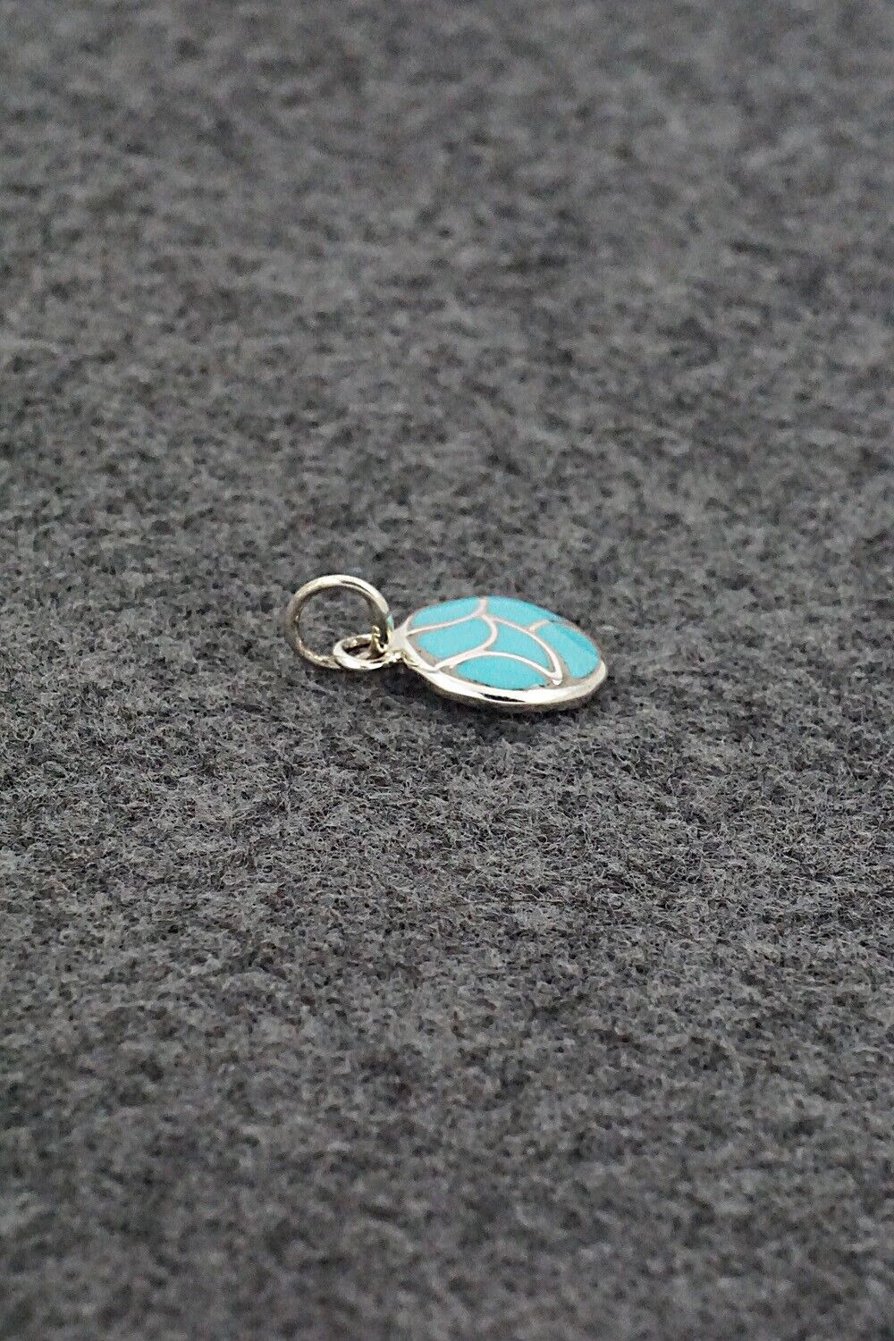 Turquoise & Sterling Silver Pendant - Orena Leekya