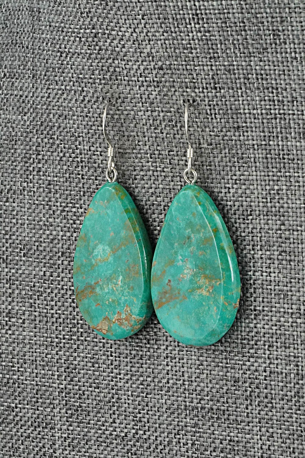 Turquoise & Sterling Silver Earrings - Tammy Nolcot