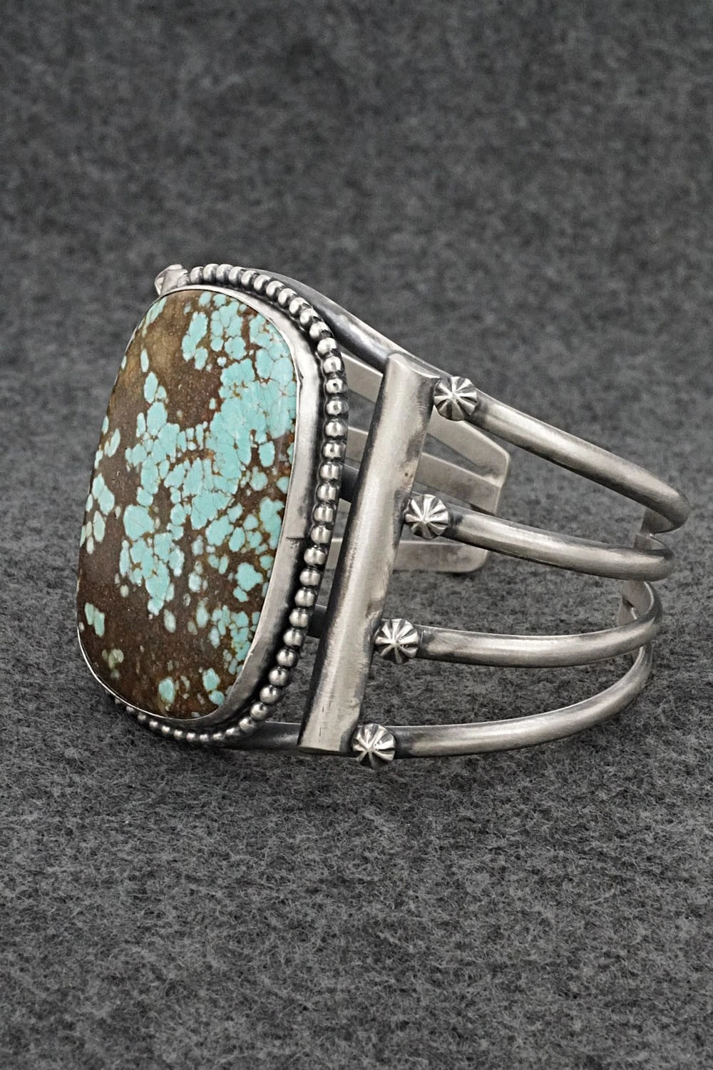 Turquoise & Sterling Silver Bracelet - Mark Yazzie