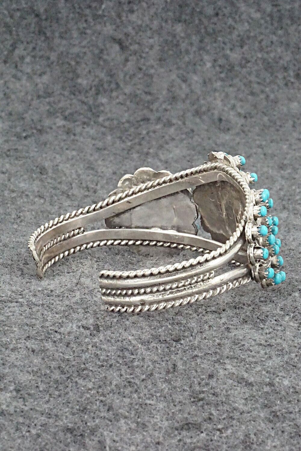 Turquoise & Sterling Silver Bracelet - Wayne Johnson