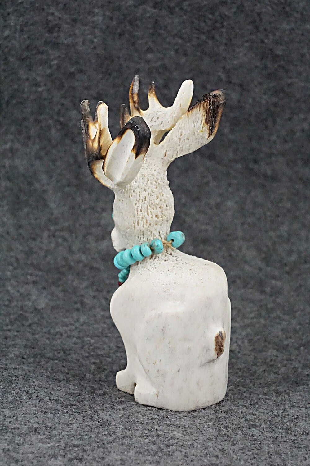 Jackalope Zuni Fetish Carving - Andres Lementino