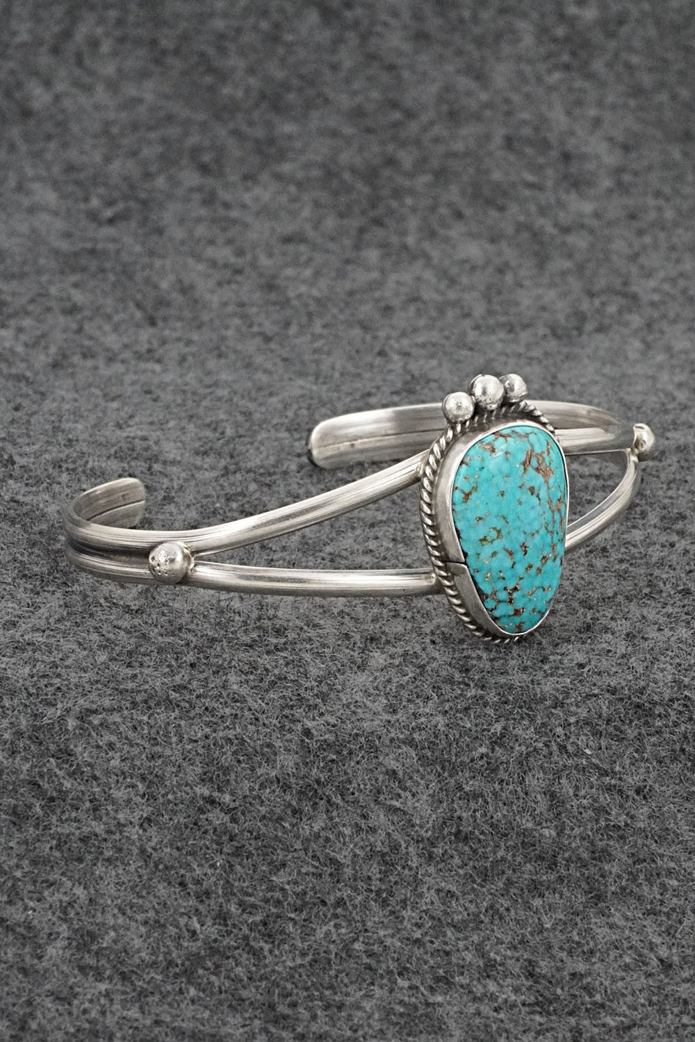 Turquoise & Sterling Silver Bracelet - Rena Begay