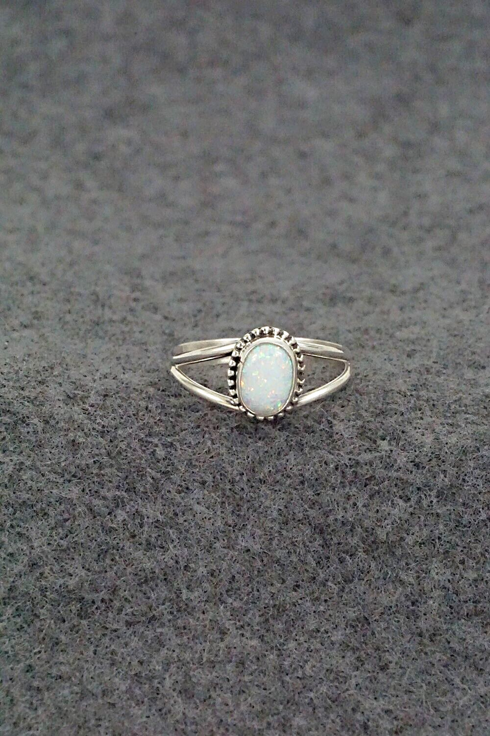 Opalite & Sterling Silver Ring - Jan Mariano - Size 8