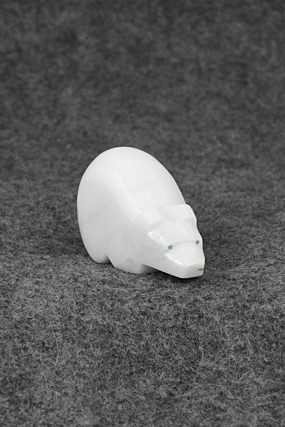 Bear Zuni Fetish Carving - Clayton Panteah