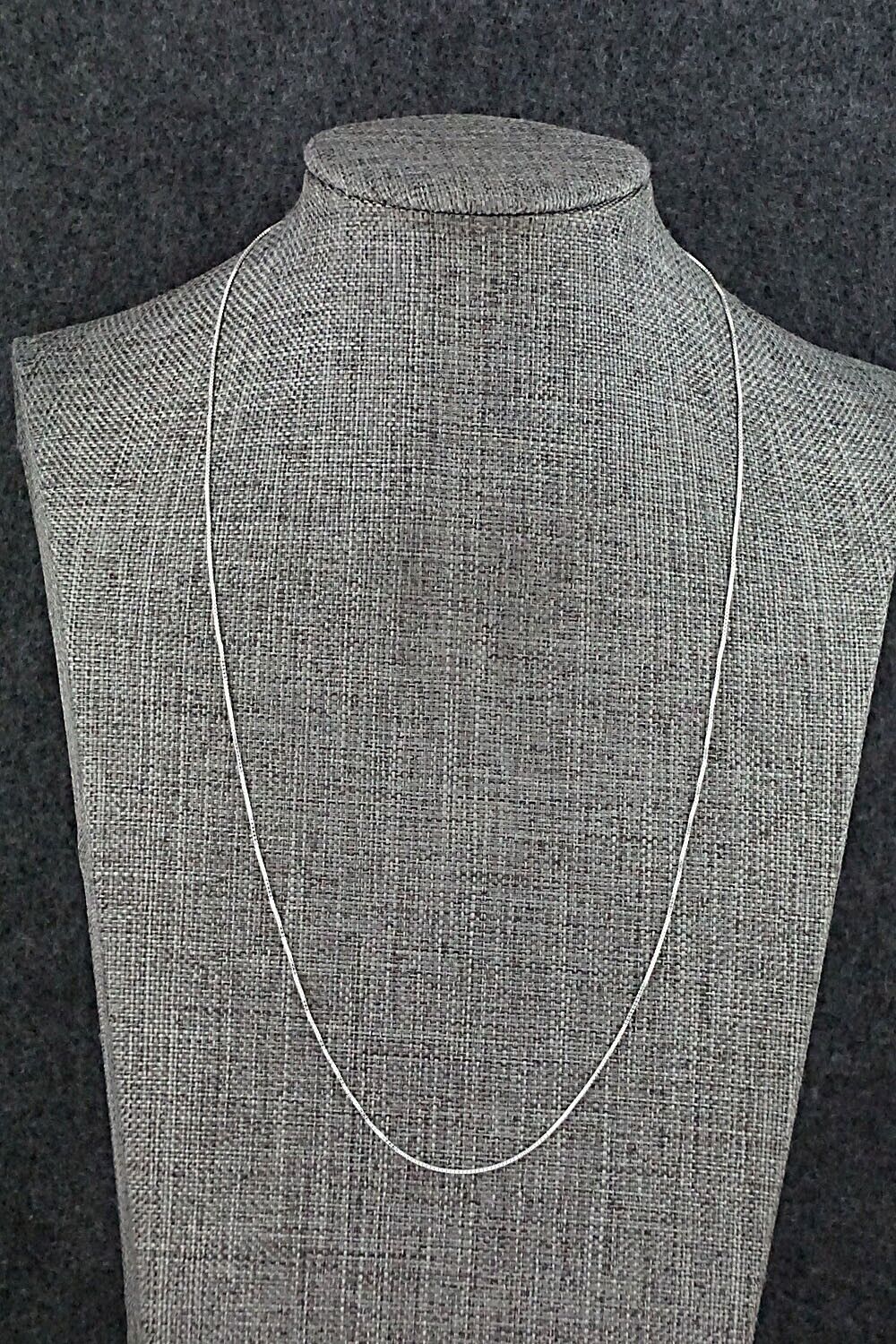 Sterling Silver Chain Necklace - Sterling Silver 20"