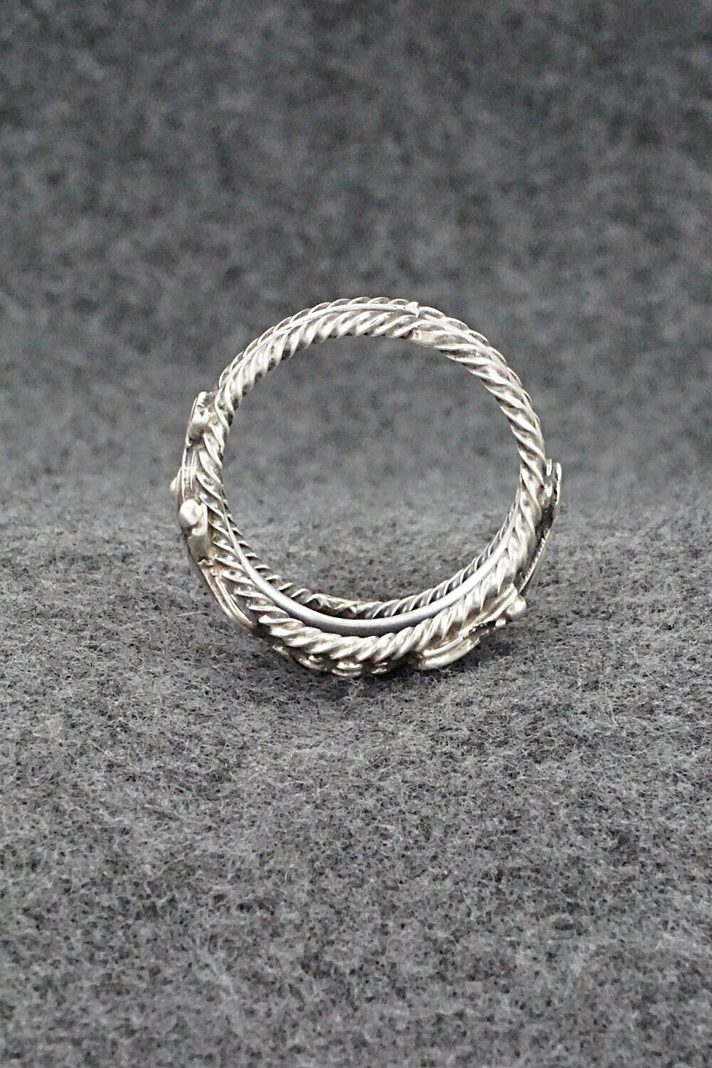 Sterling Silver Ring - Bobby Platero - Size 12