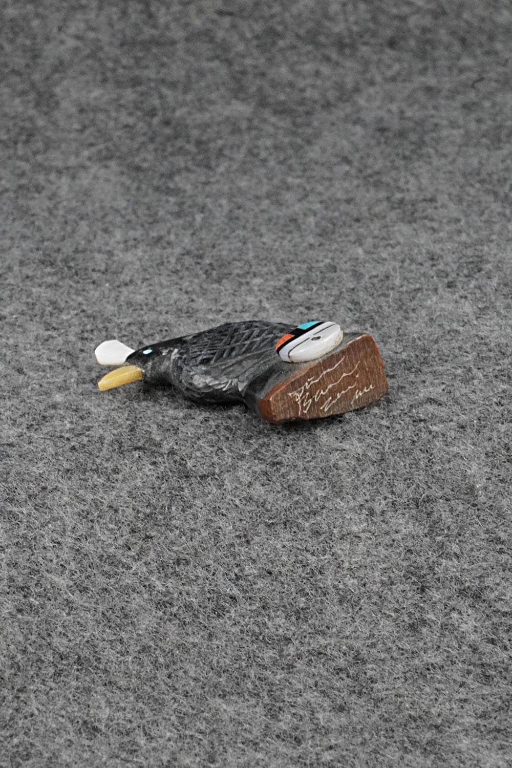 Quail Zuni Fetish Carving - Darrin Boone
