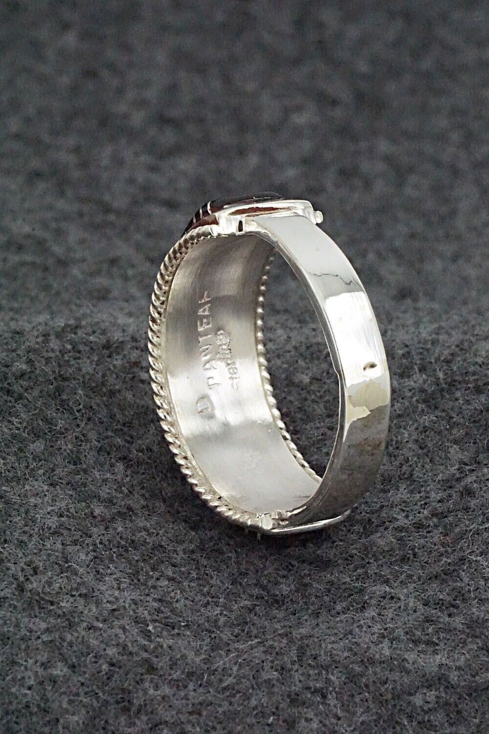 Onyx & Sterling Silver Ring - Deirdre Luna Panteah - Size 13.5