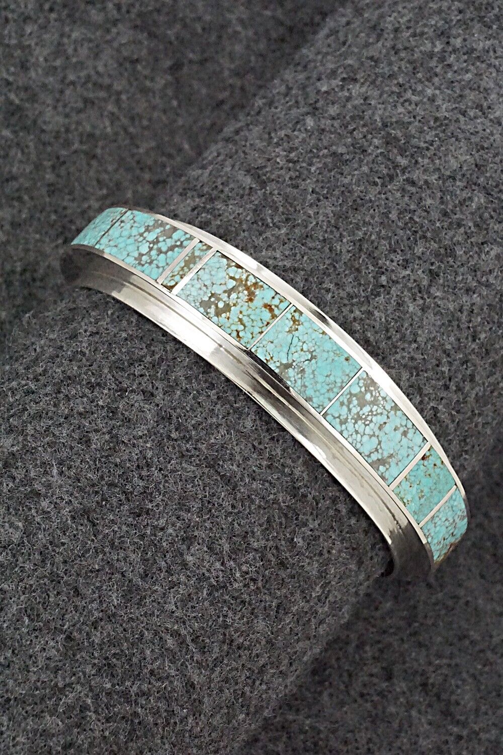 Turquoise & Sterling Silver Bracelet - Harold Smith