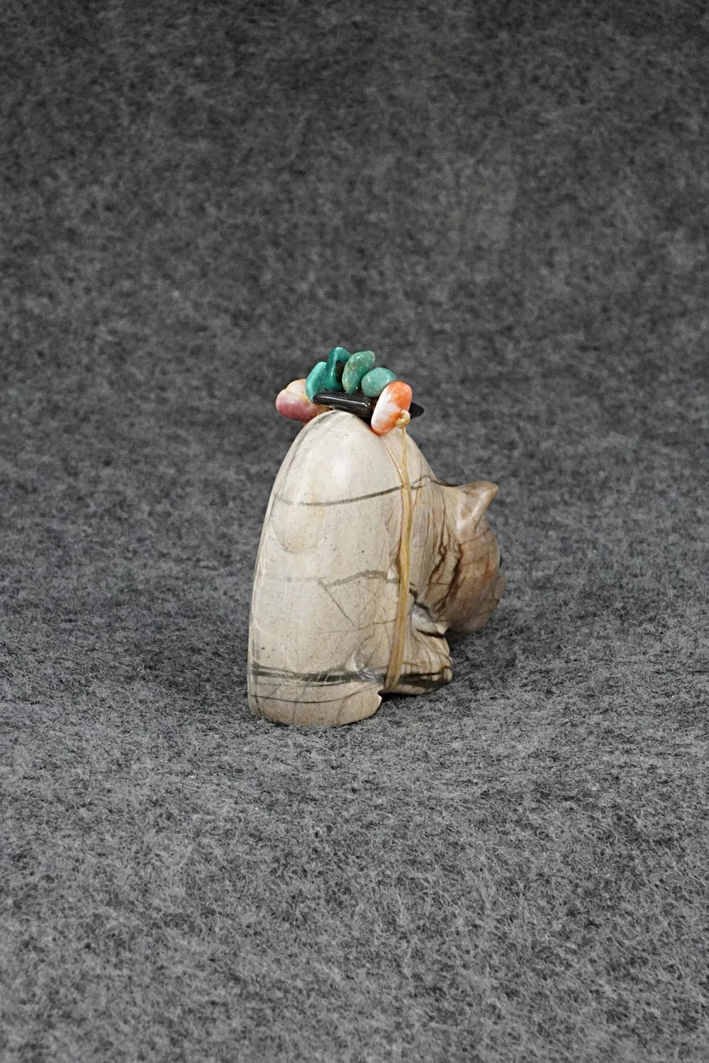Bear Zuni Fetish Carving - Randy Lucio