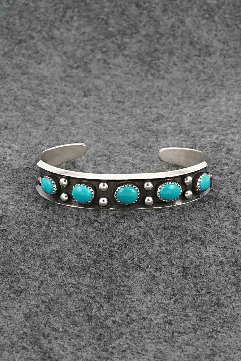 Turquoise & Sterling Silver Bracelet - Paul Largo