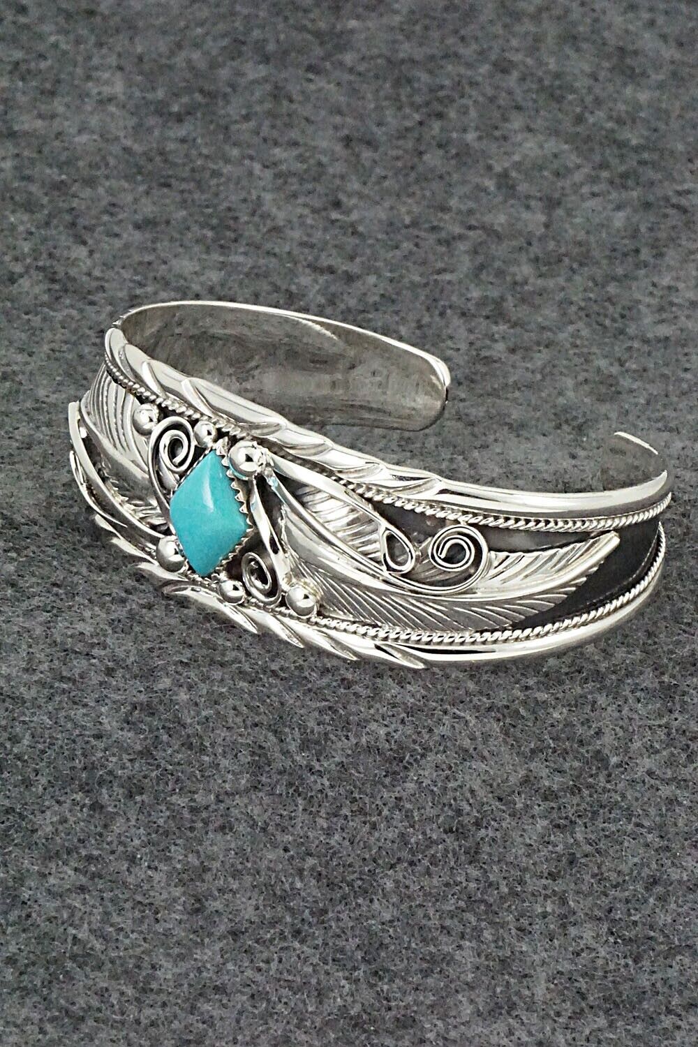 Turquoise & Sterling Silver Bracelet - Davey Morgan