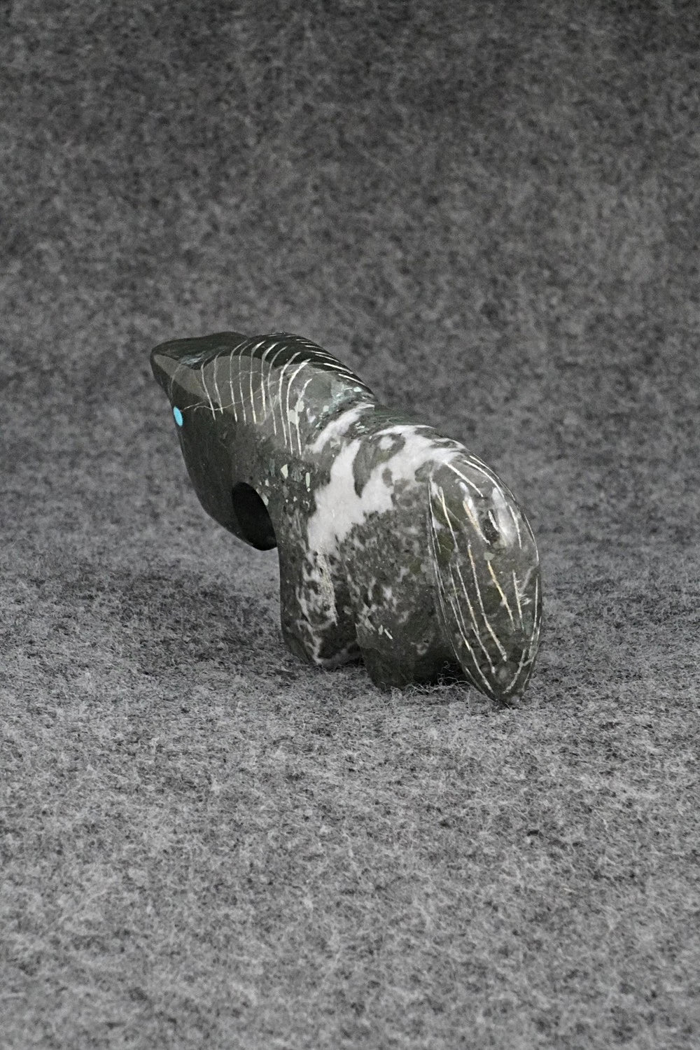 Horse Zuni Fetish Carving - Kenric Laiwakete
