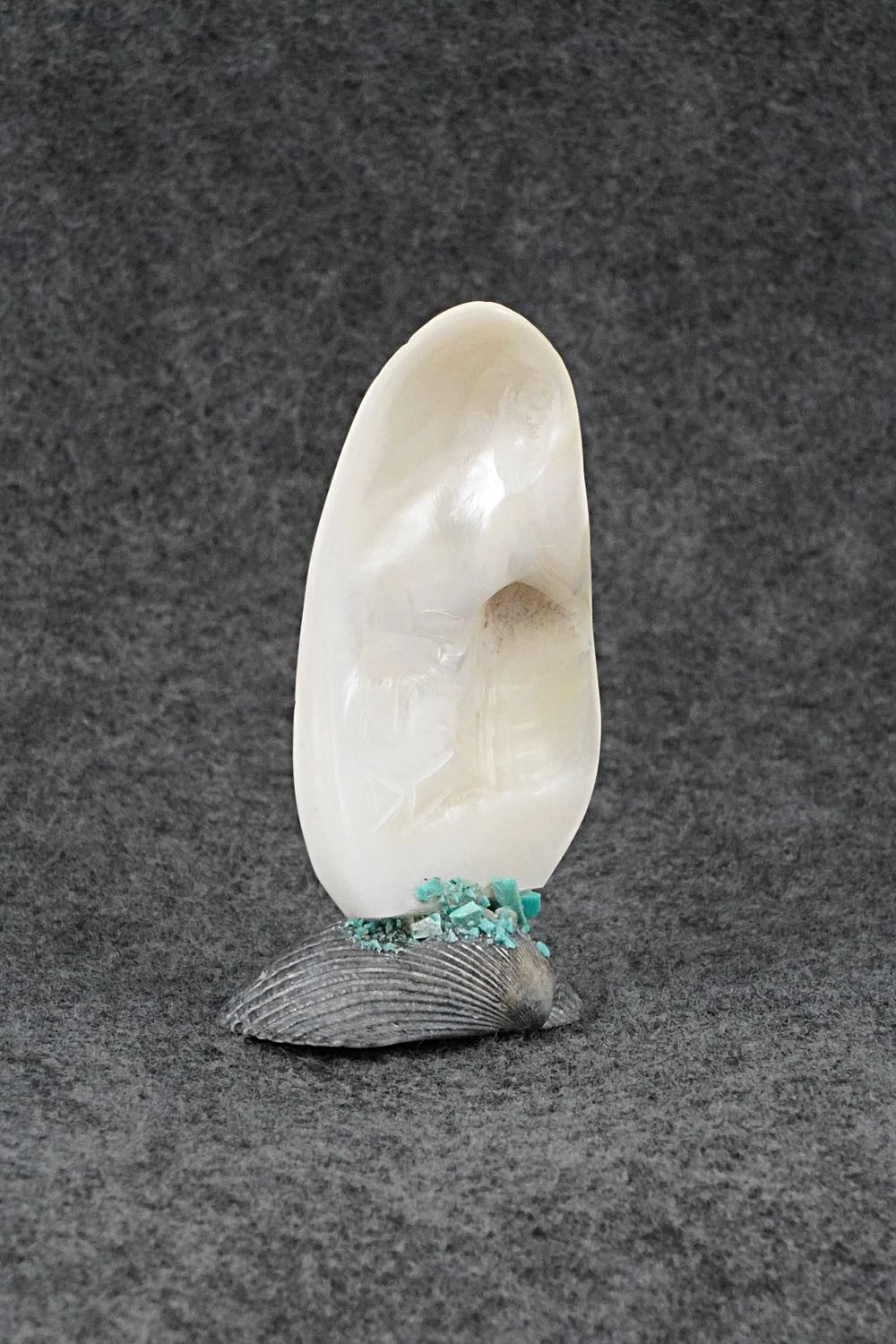 Corn Maiden Zuni Fetish Carving - Carlton Camasona