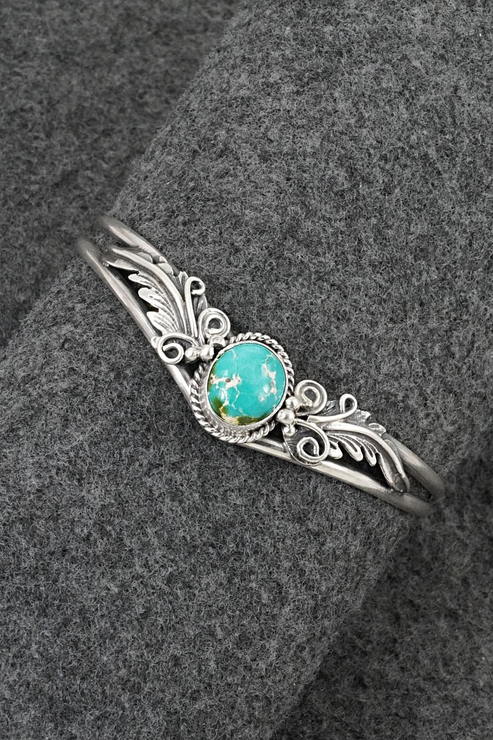 Turquoise & Sterling Silver Bracelet - Jemson Henio