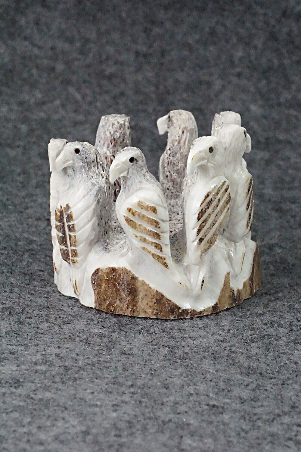 Eagles Zuni Fetish Carving - Chris Peina