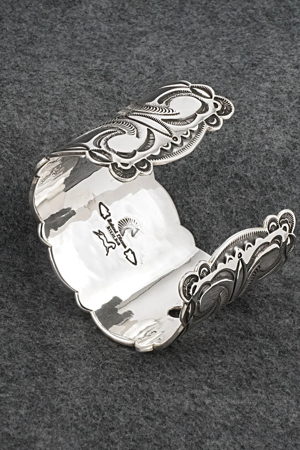 Turquoise & Sterling Silver Bracelet - Roland Dixson