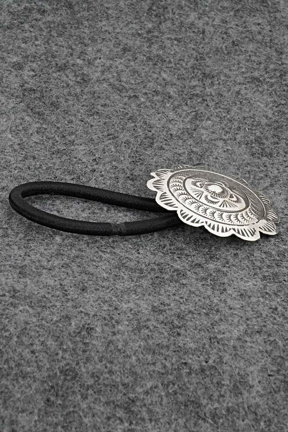 Sterling Silver Hair Tie - Bertha Begay