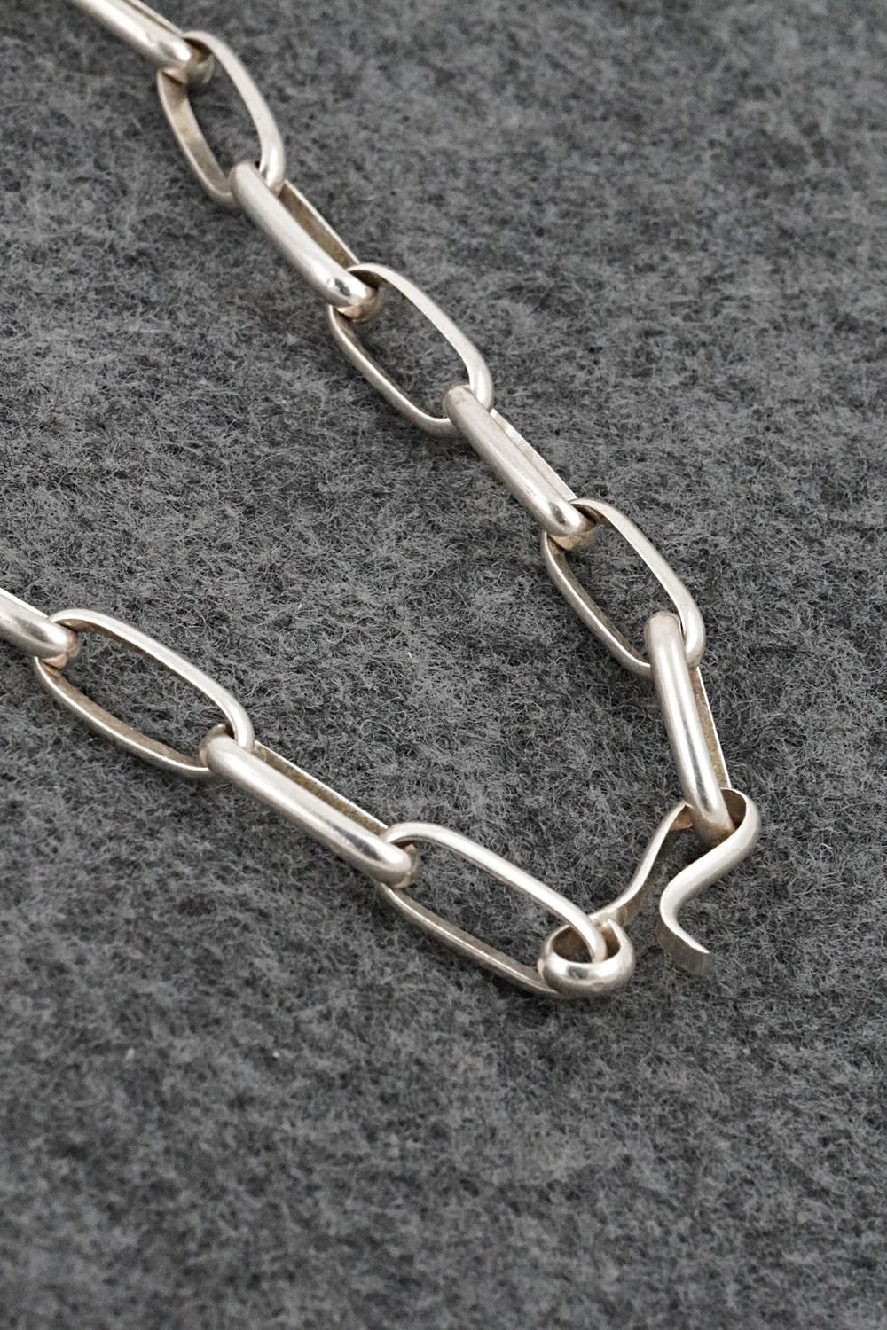 Turquoise & Sterling Silver Necklace - Vernon Johnson