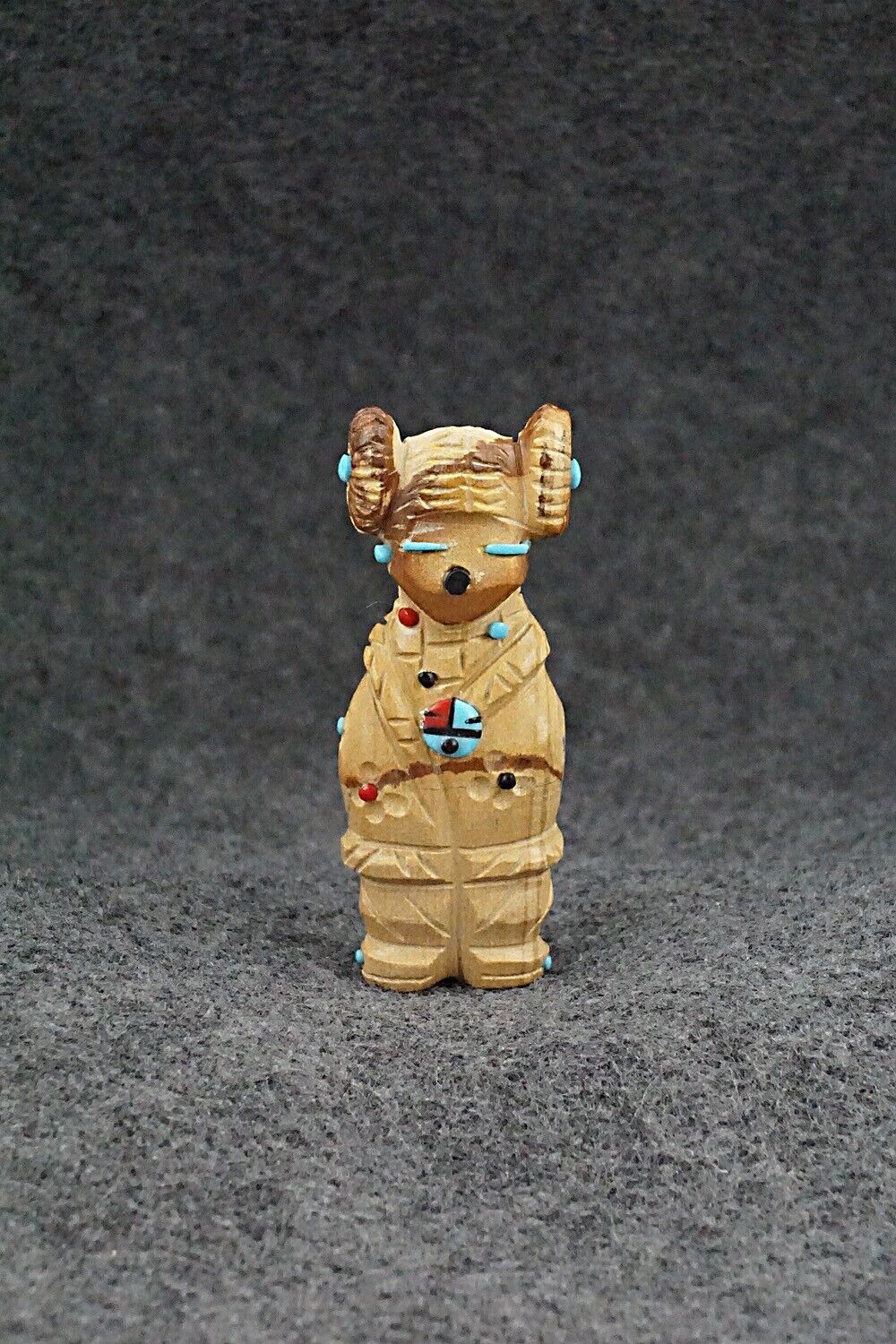 Corn Maiden Zuni Fetish Carving - Danette Laate