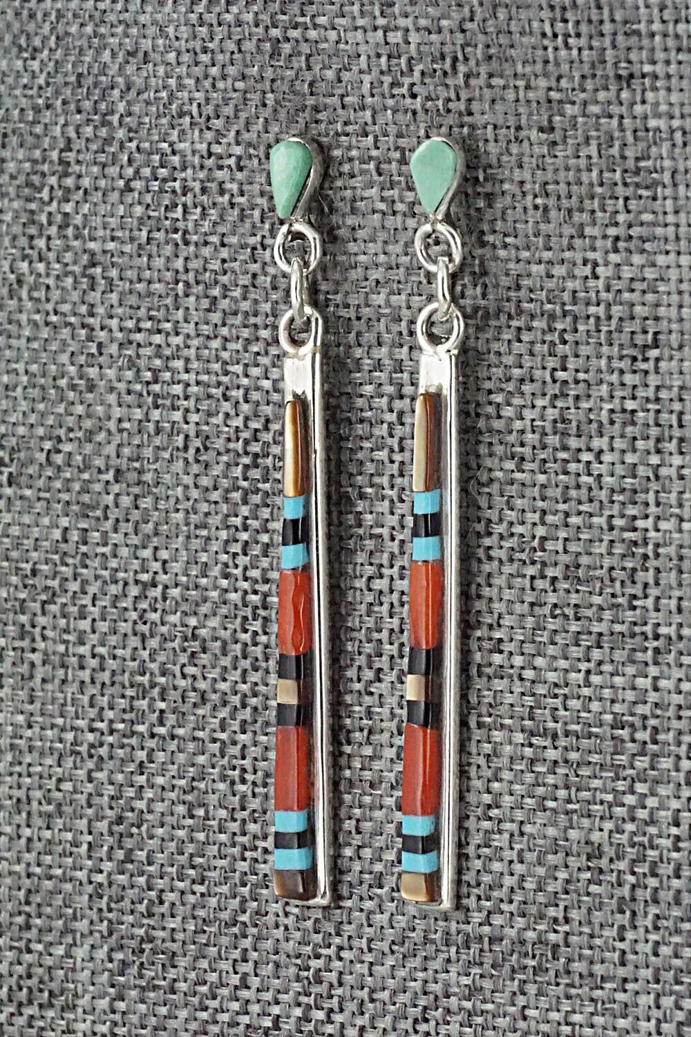 Multi-Stone & Sterling Silver Earrings - Jeanette Chavez