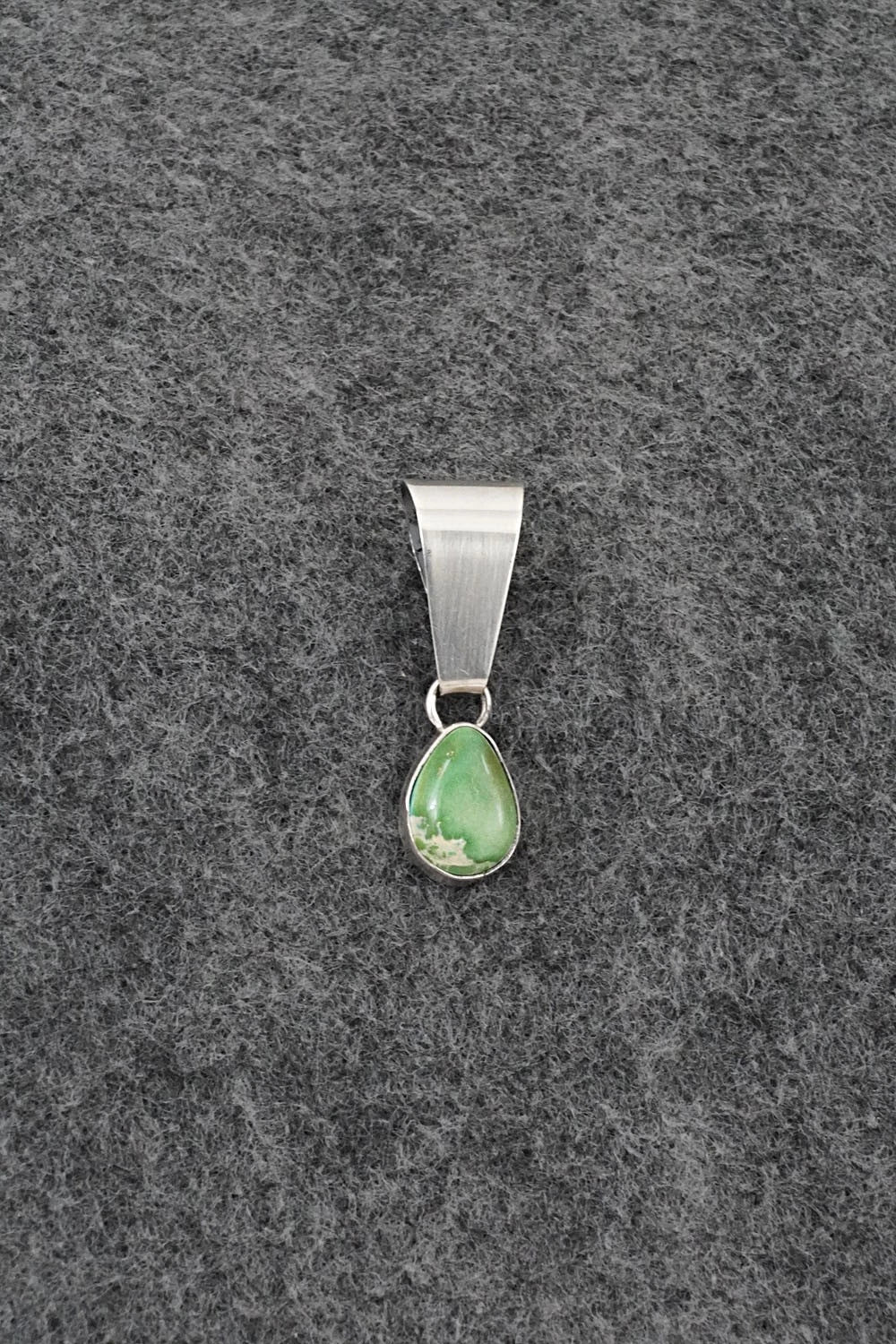 Turquoise & Sterling Silver Pendant - Rosemary Saunders