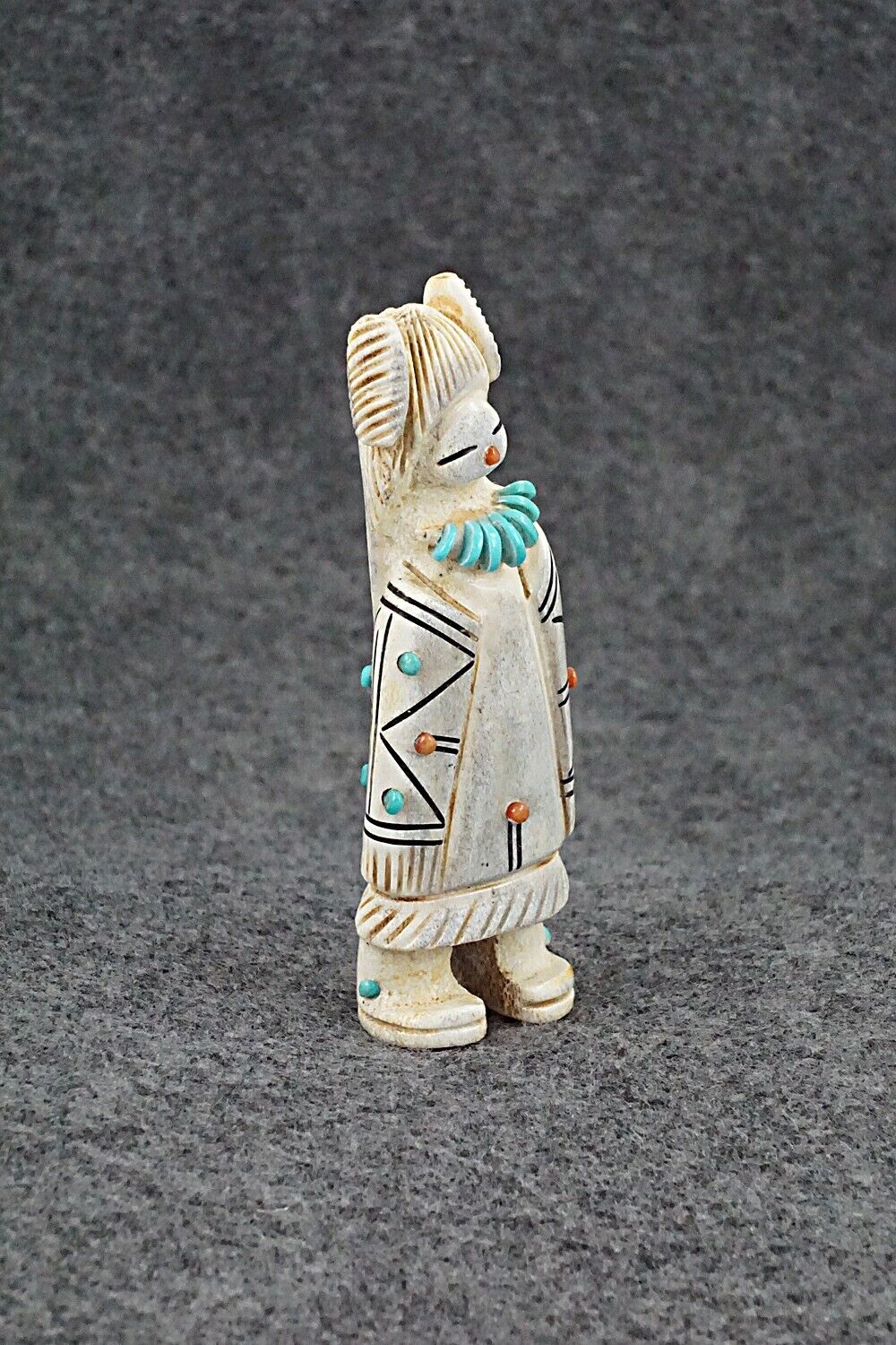 Corn Maiden Zuni Fetish Carving - Claudia Peina