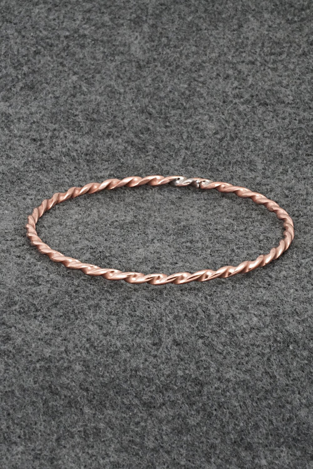 Copper Bangle Bracelet - Elaine Tahe