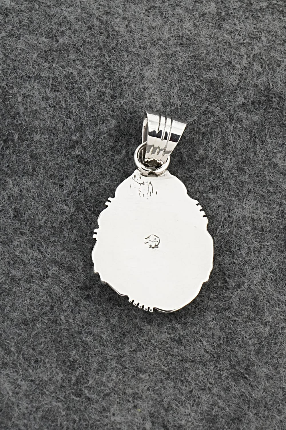 Turquoise & Sterling Silver Pendant - Marita Benally