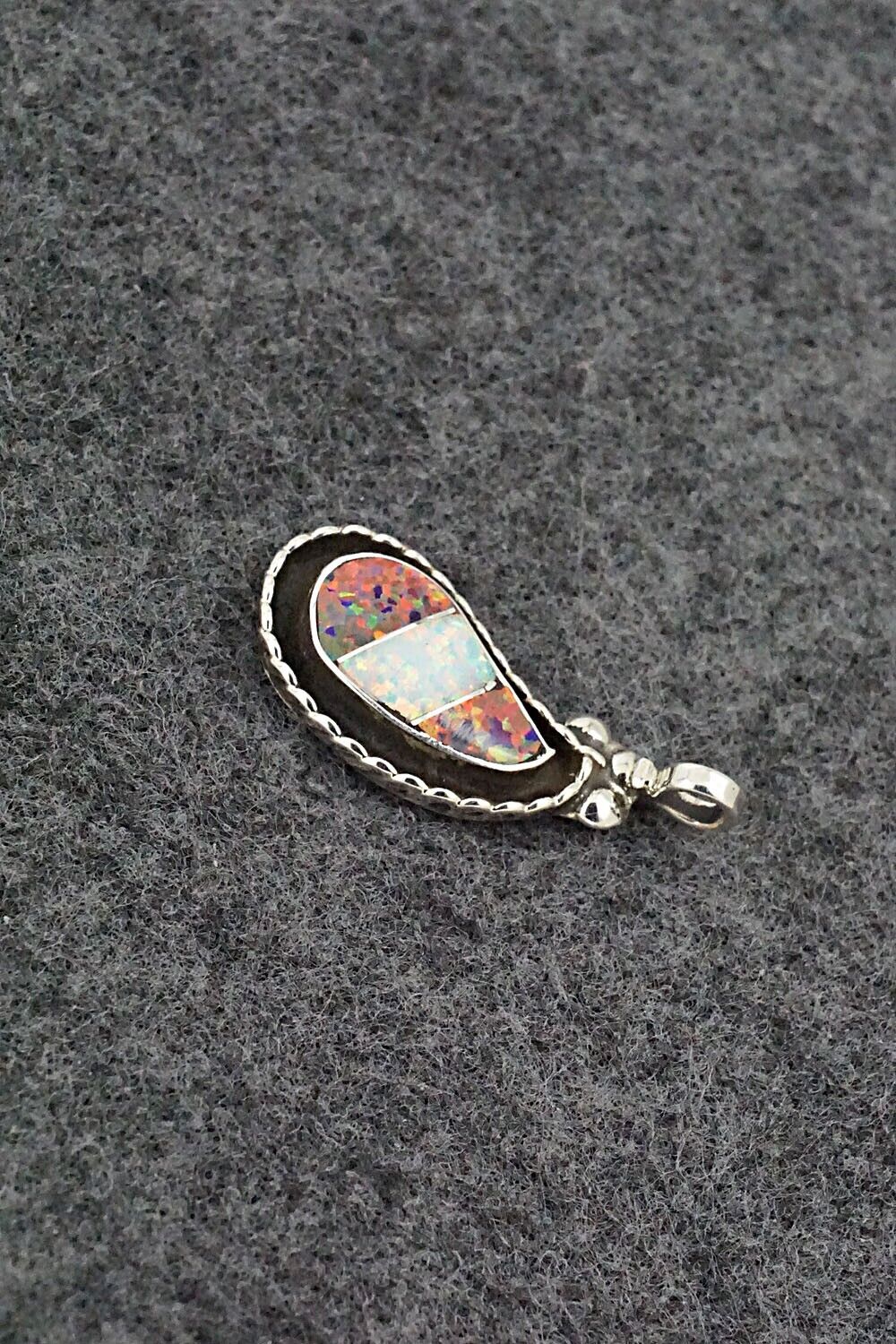 Opalite & Sterling Silver Pendant - Susie Lowsayatee