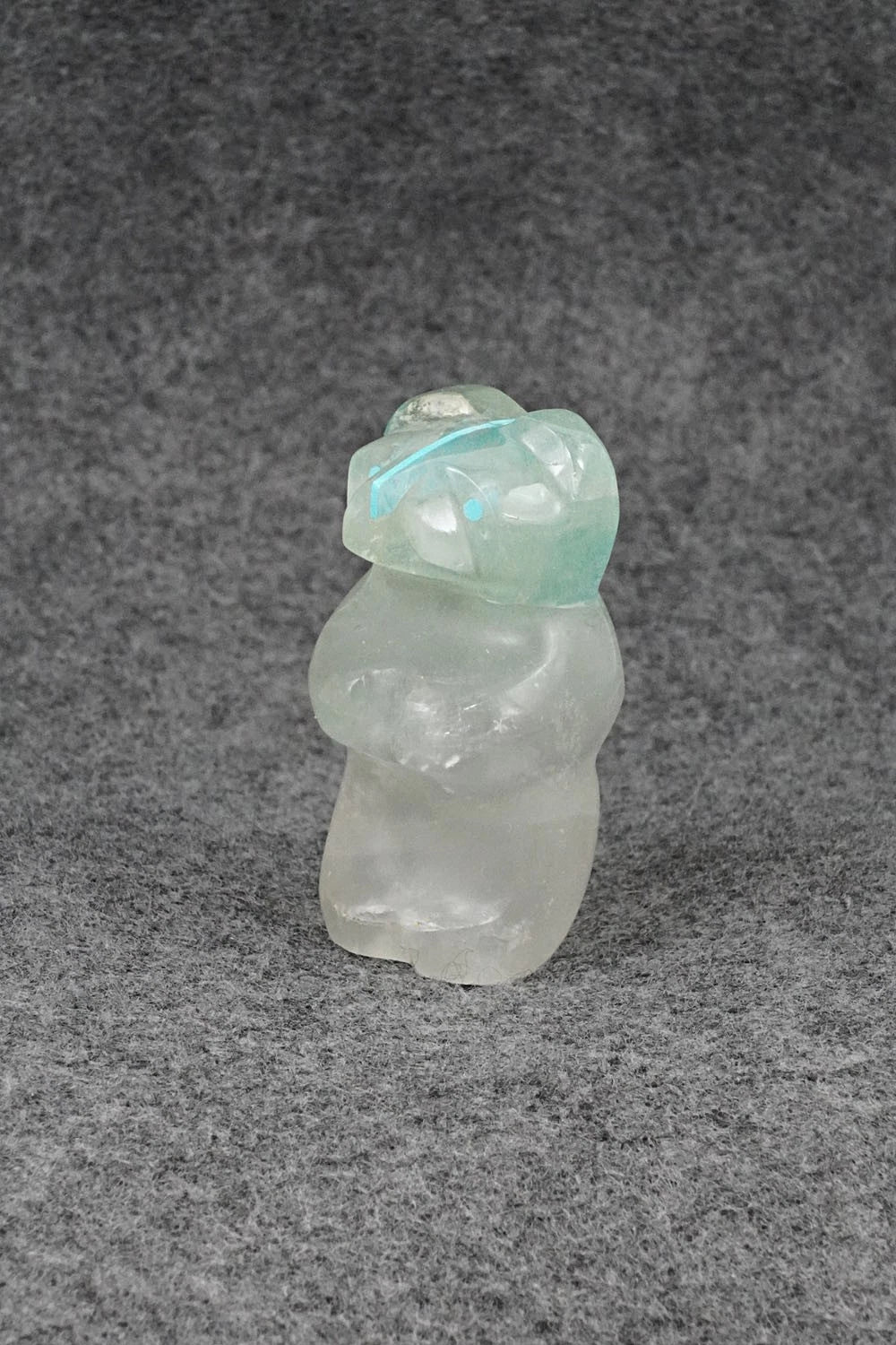 Bear Zuni Fetish Carving - Kenric Laiwakete