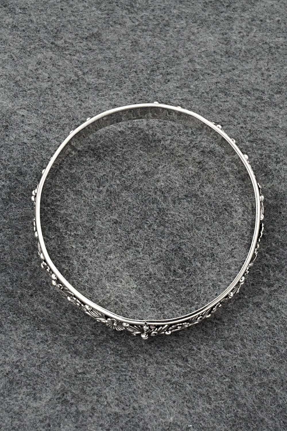 Sterling Silver Bangle Bracelet - Sadie Jim