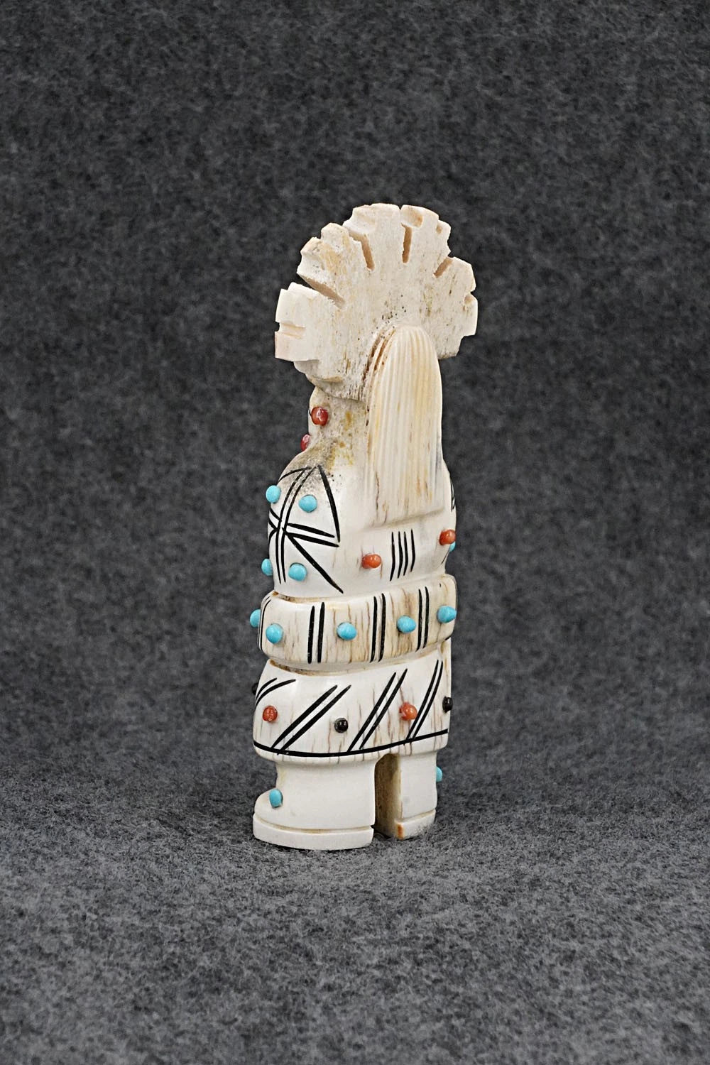 Corn Maiden Zuni Fetish Carving - Claudia Peina