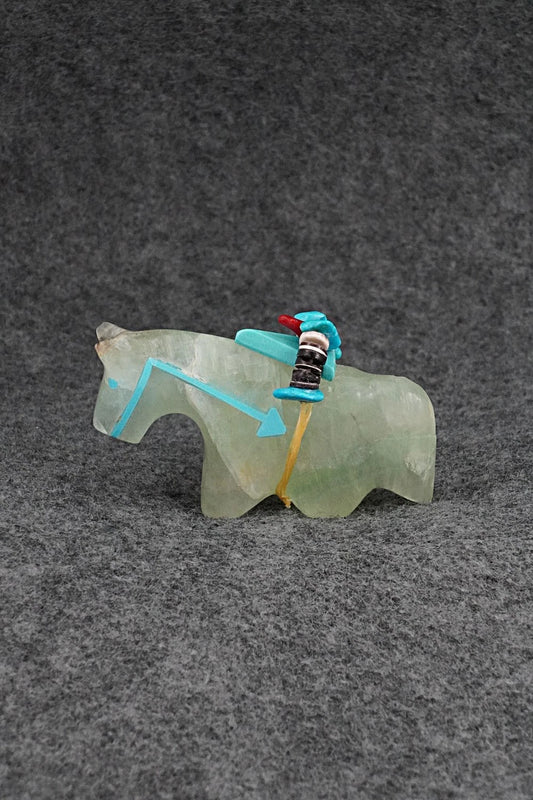 Horse Zuni Fetish Carving - Rodney Laiwakete