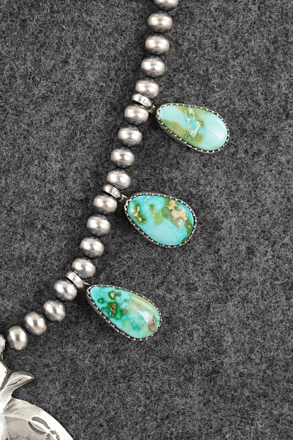 Turquoise & Sterling Silver Necklace - Latricia Largo