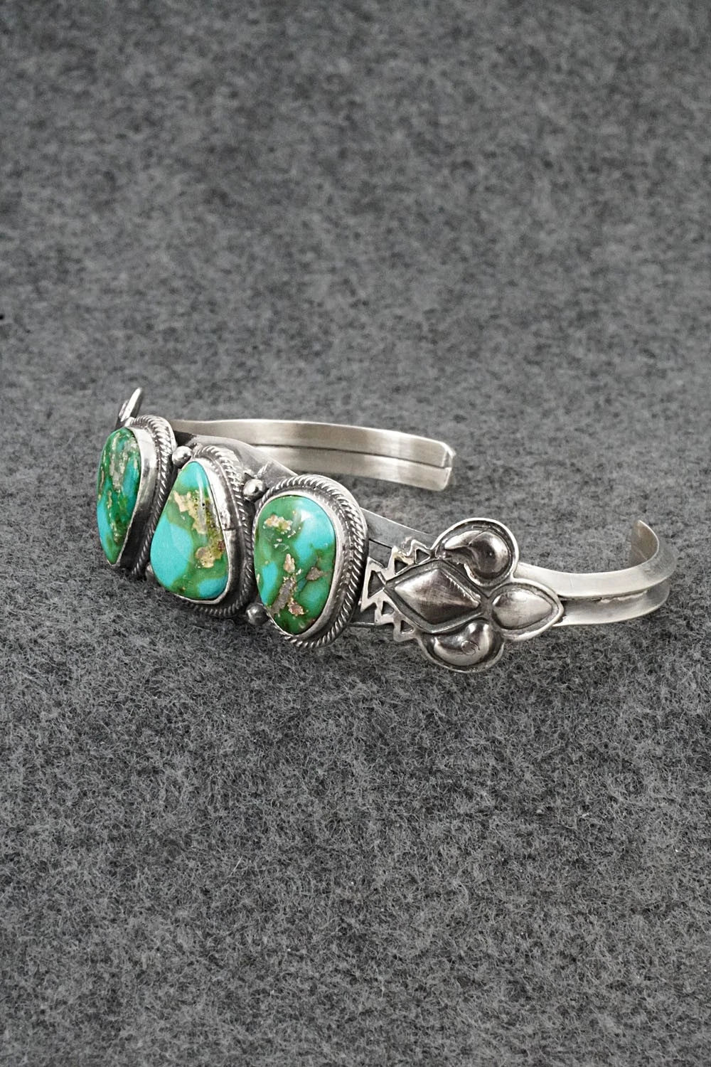 Turquoise & Sterling Silver Bracelet - Sharon McCarthy