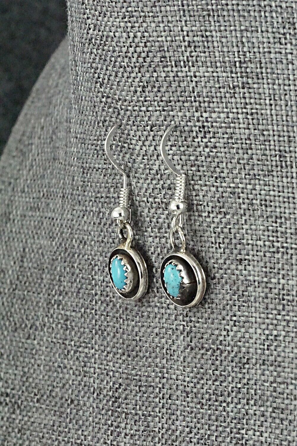 Turquoise & Sterling Silver Squash Blossom Set - Phil Garcia