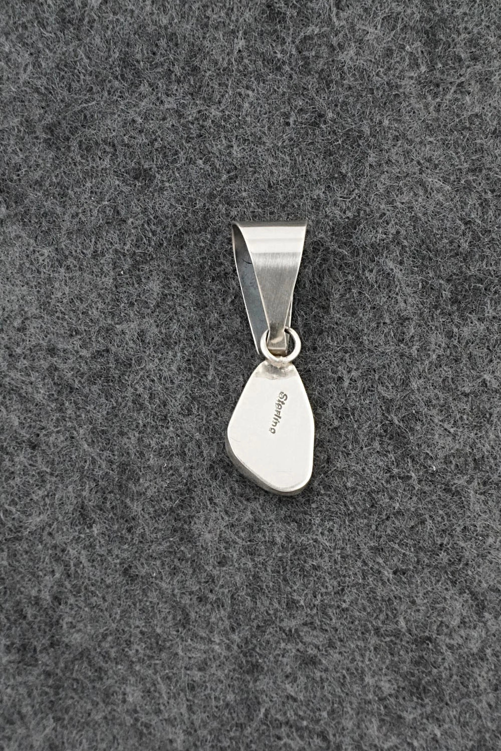 Turquoise & Sterling Silver Pendant - Rosemary Saunders