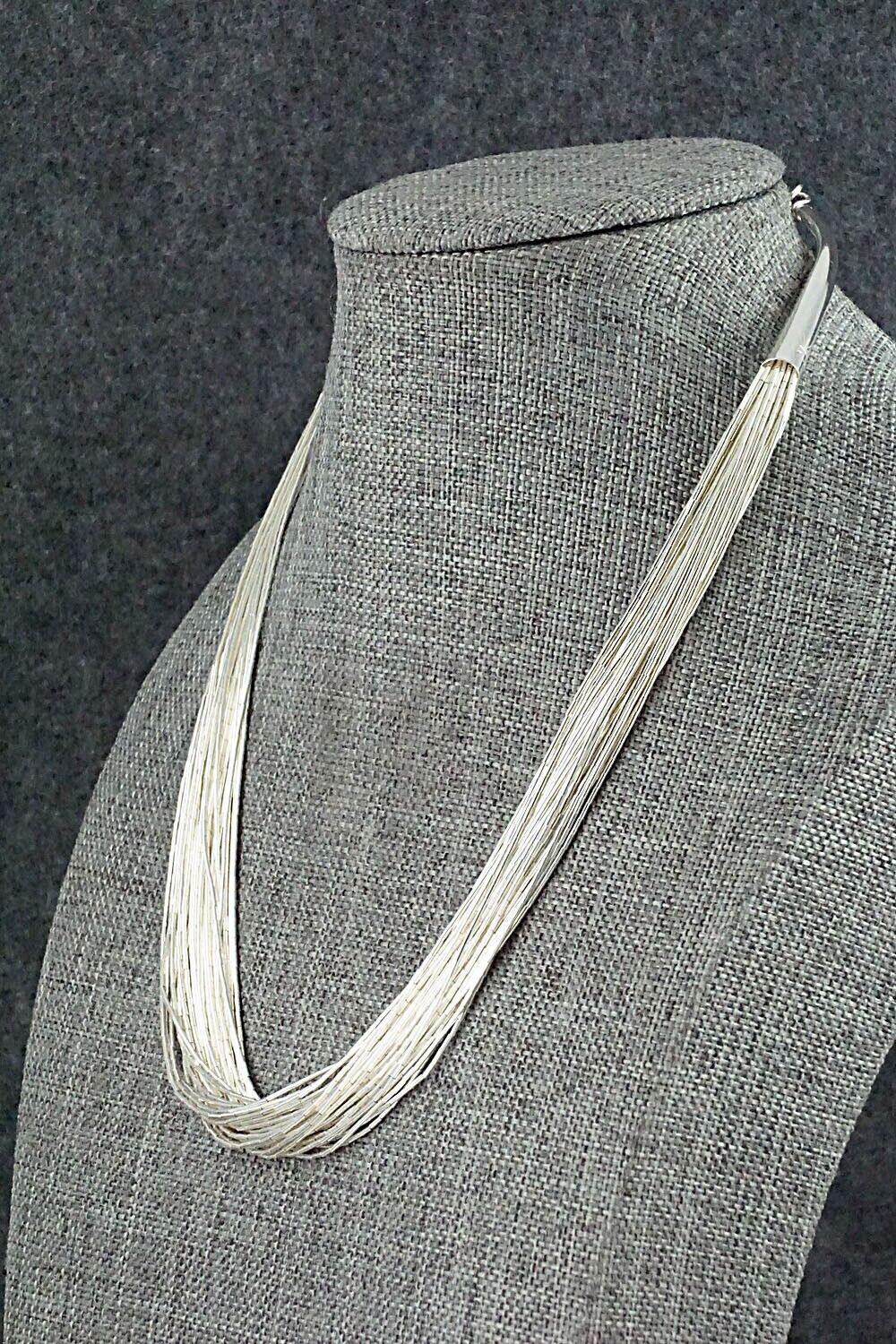 Liquid Silver Chain Necklace - Sterling Silver 16"