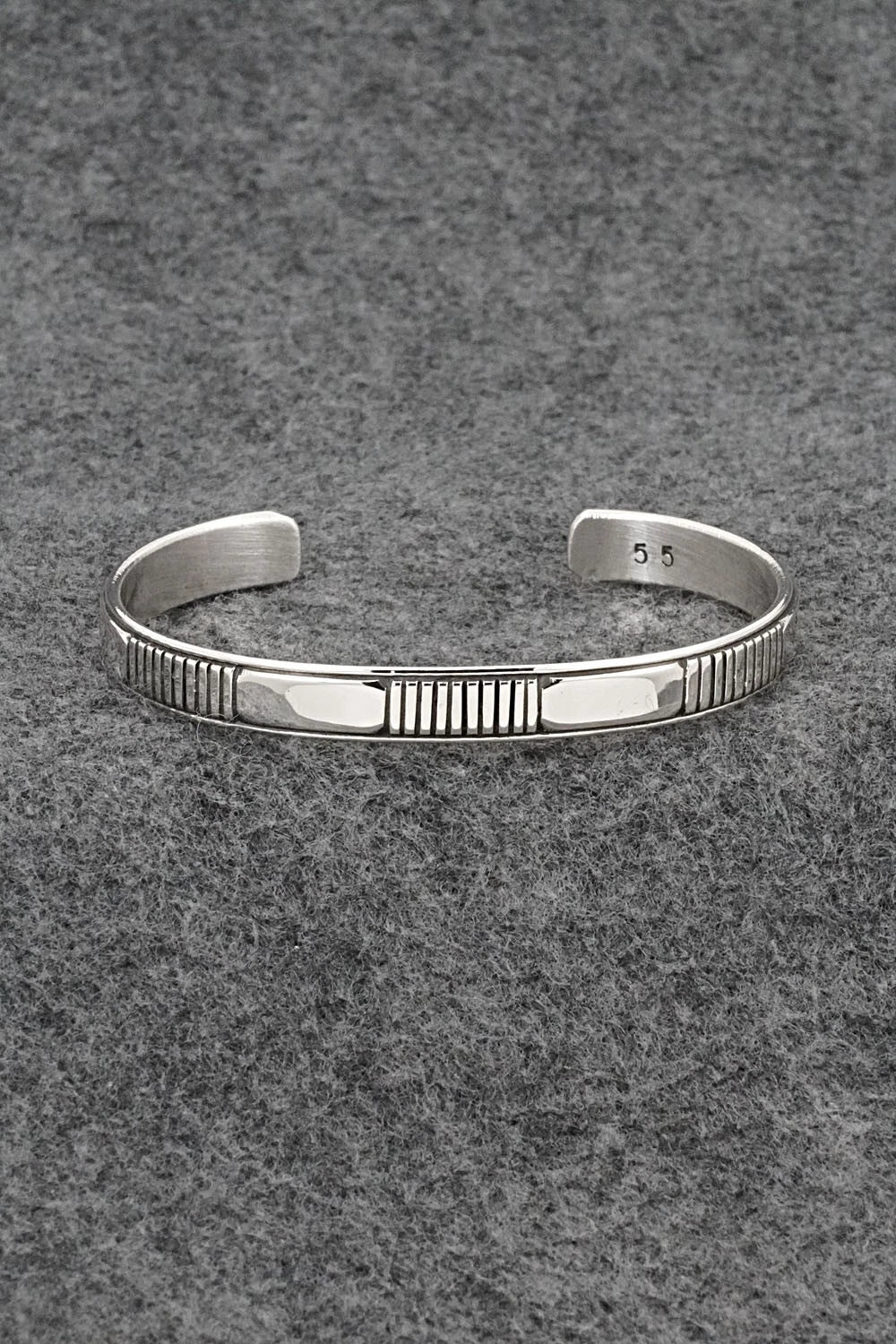 Sterling Silver Bracelet - Jonathan Nez