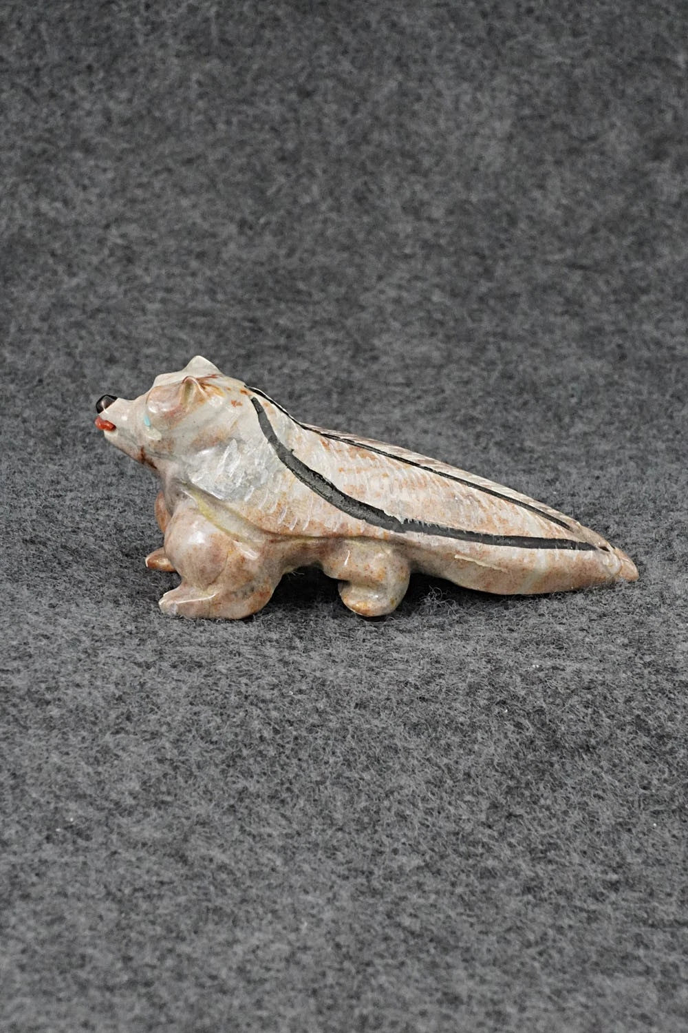 Badger Zuni Fetish Carving - Freddie Leekya