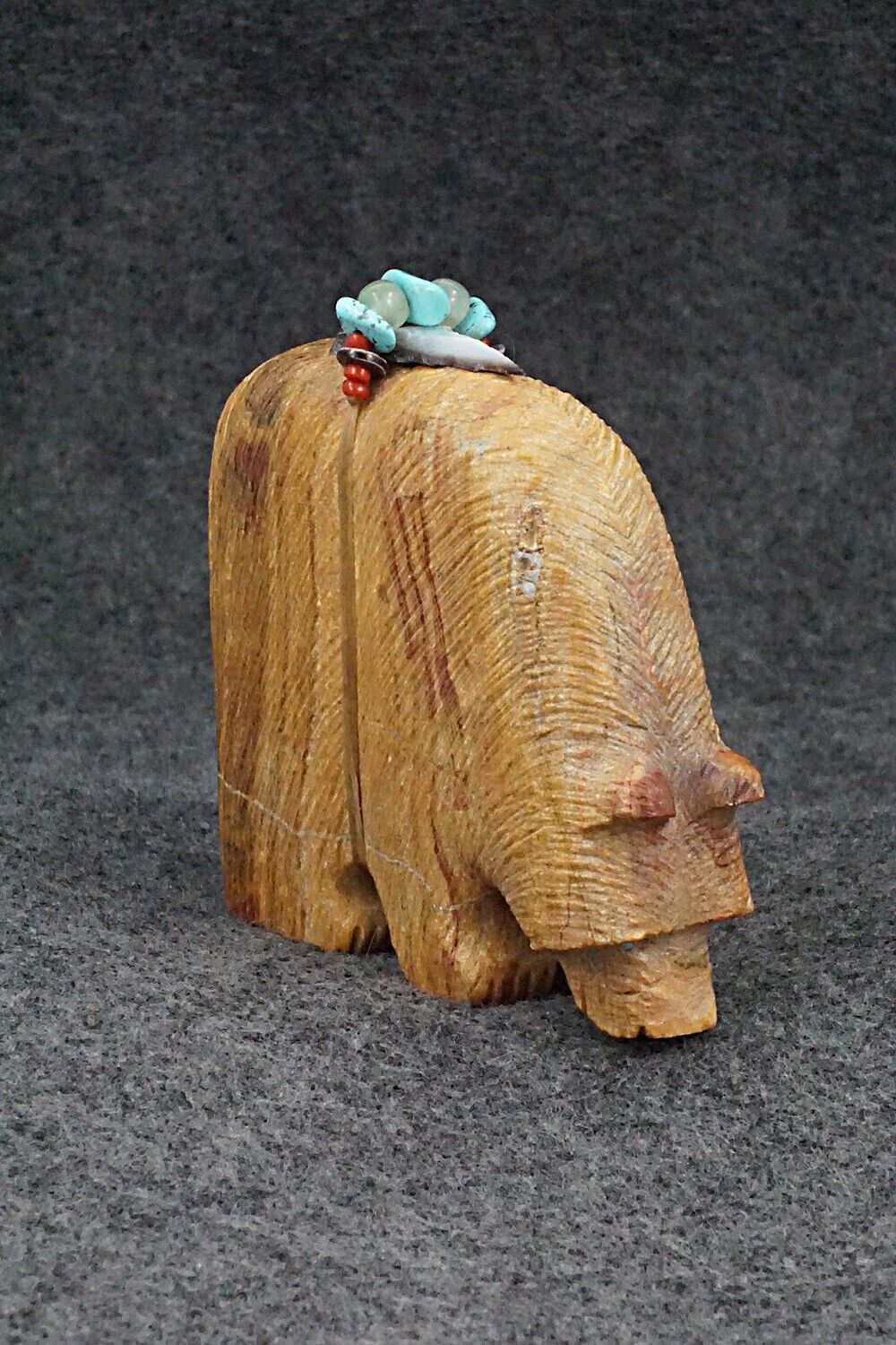 Bear Zuni Fetish Carving - Douglas Martza