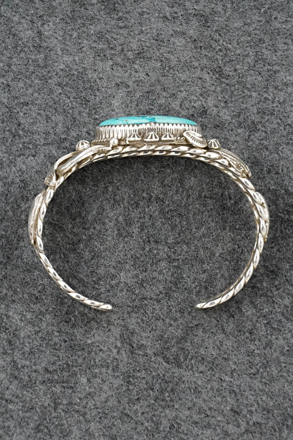 Turquoise & Sterling Silver Bracelet - Emerson Delgarito