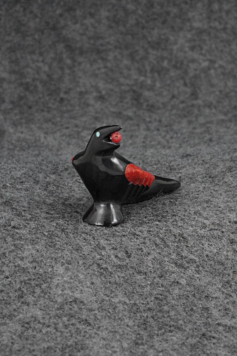 Crow Zuni Fetish Carving - Calvert Bowanie