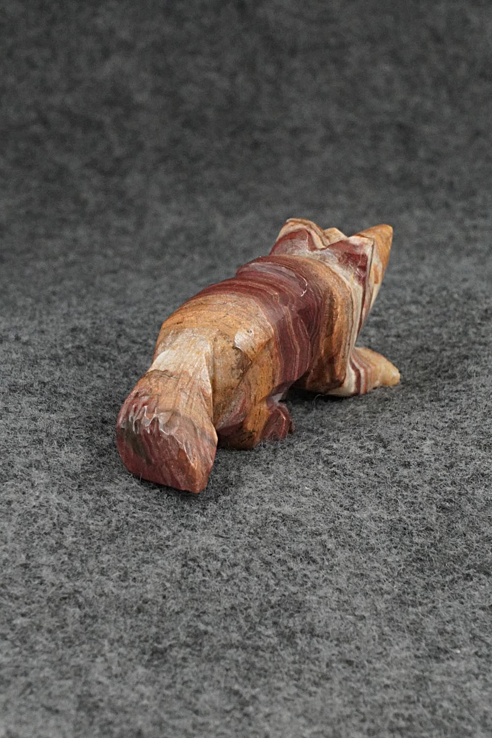 Wolf Zuni Fetish Carving - Tony Mackel