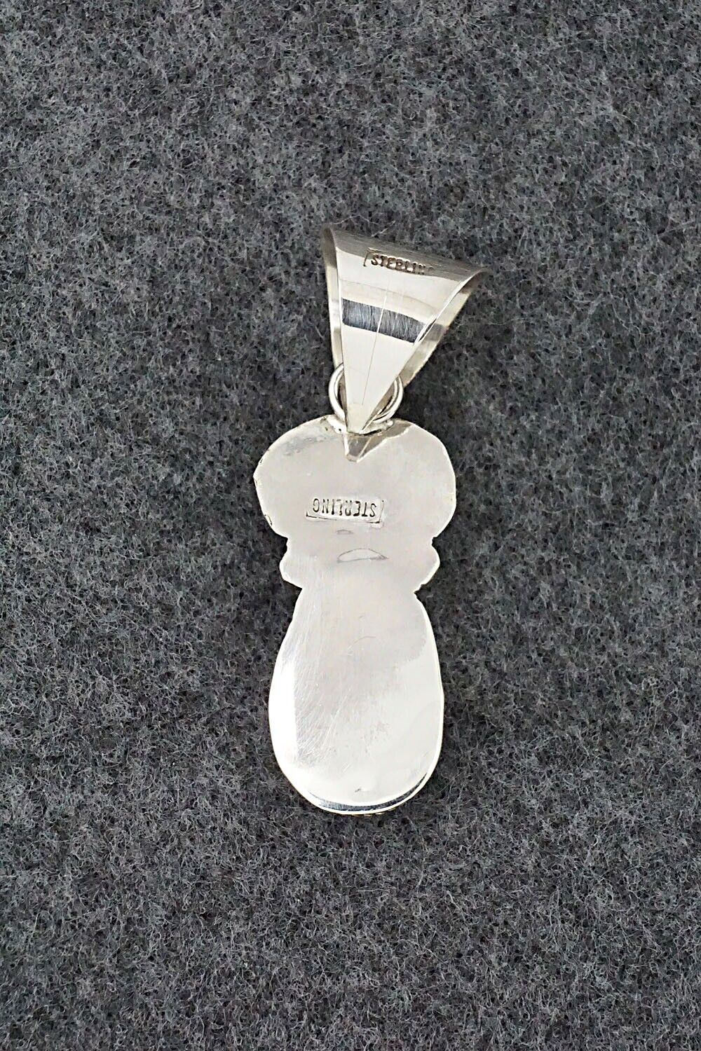 Turquoise & Sterling Silver Pendant - Ernest Hawthorne