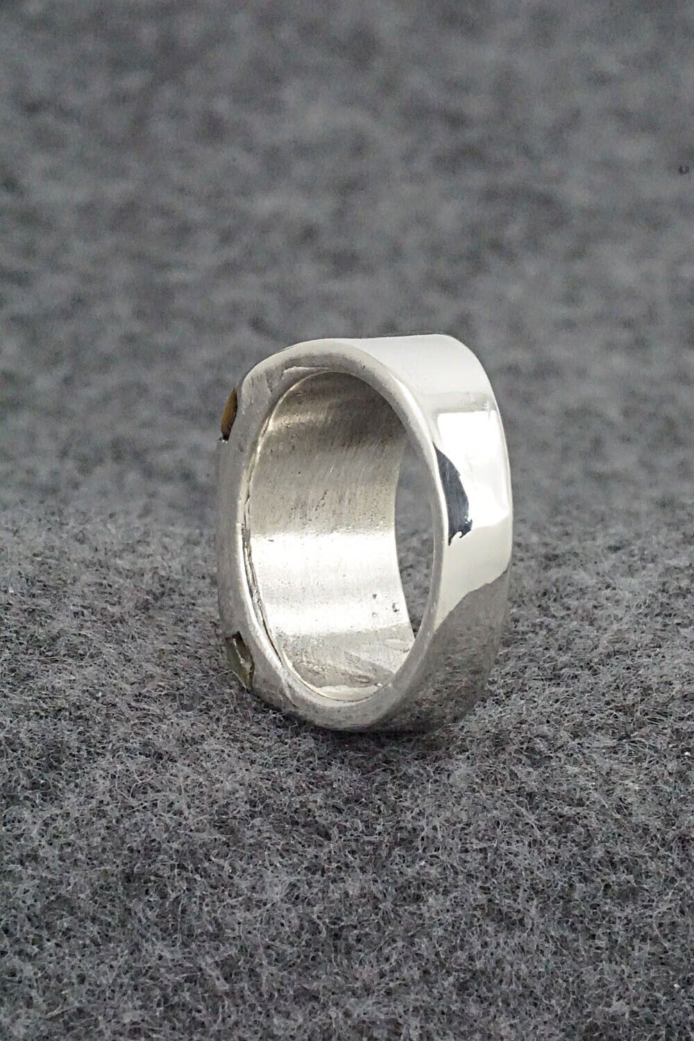 Multi Stone & Sterling Silver Ring - Leslie Lamy - Size 9.5