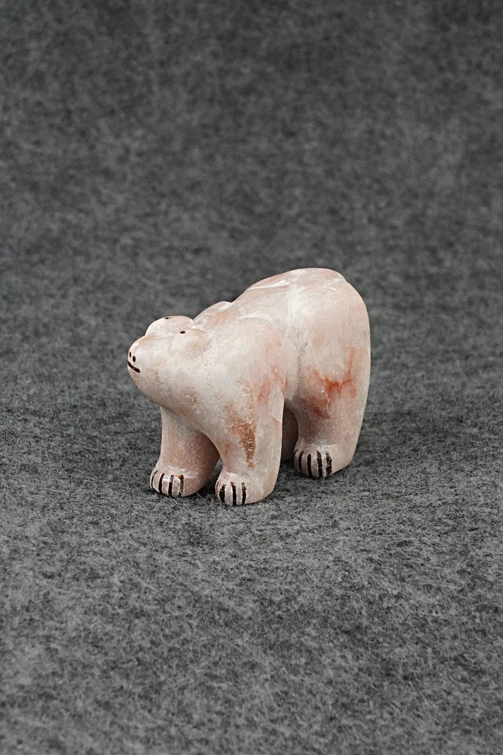 Wolf Zuni Fetish Carving - Rick Kallestewa